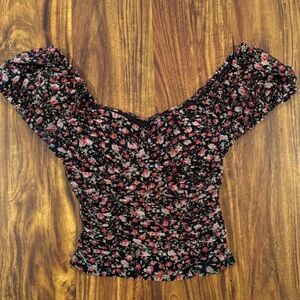 Moa Moa Floral Top - Size Medium